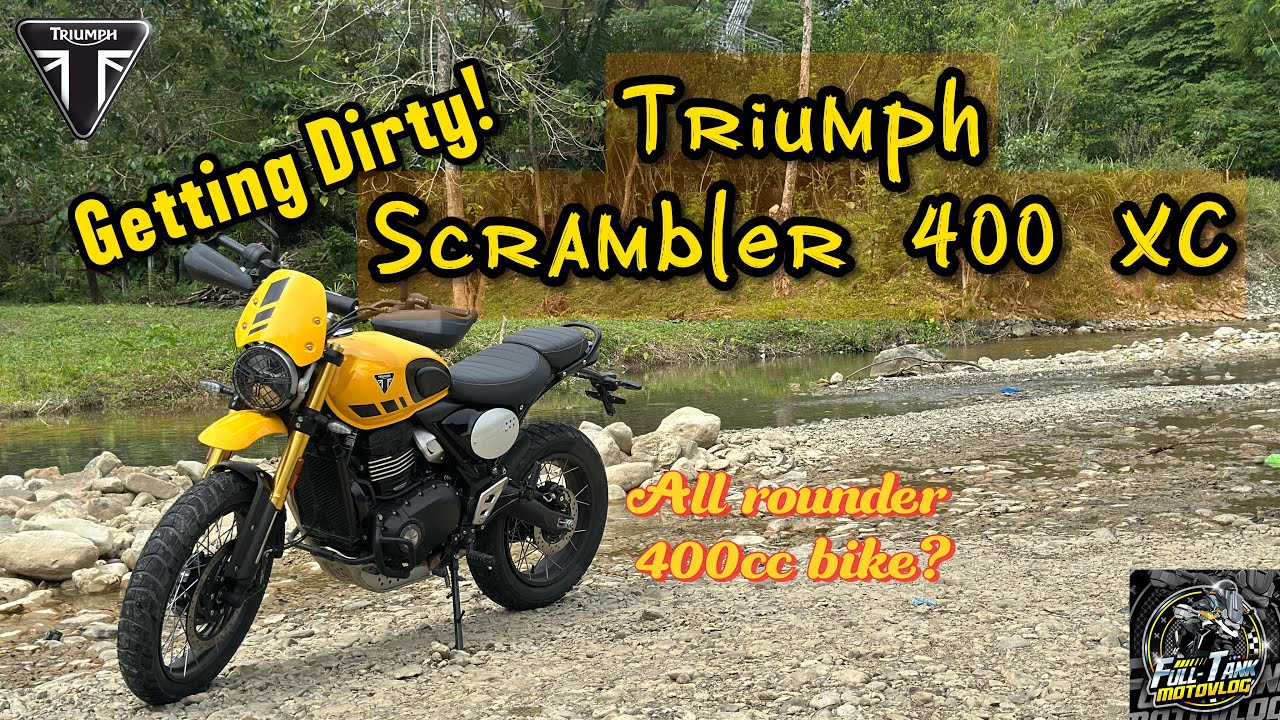 Triumph Scrambler 400 XC | First Ride | Review | Taglish