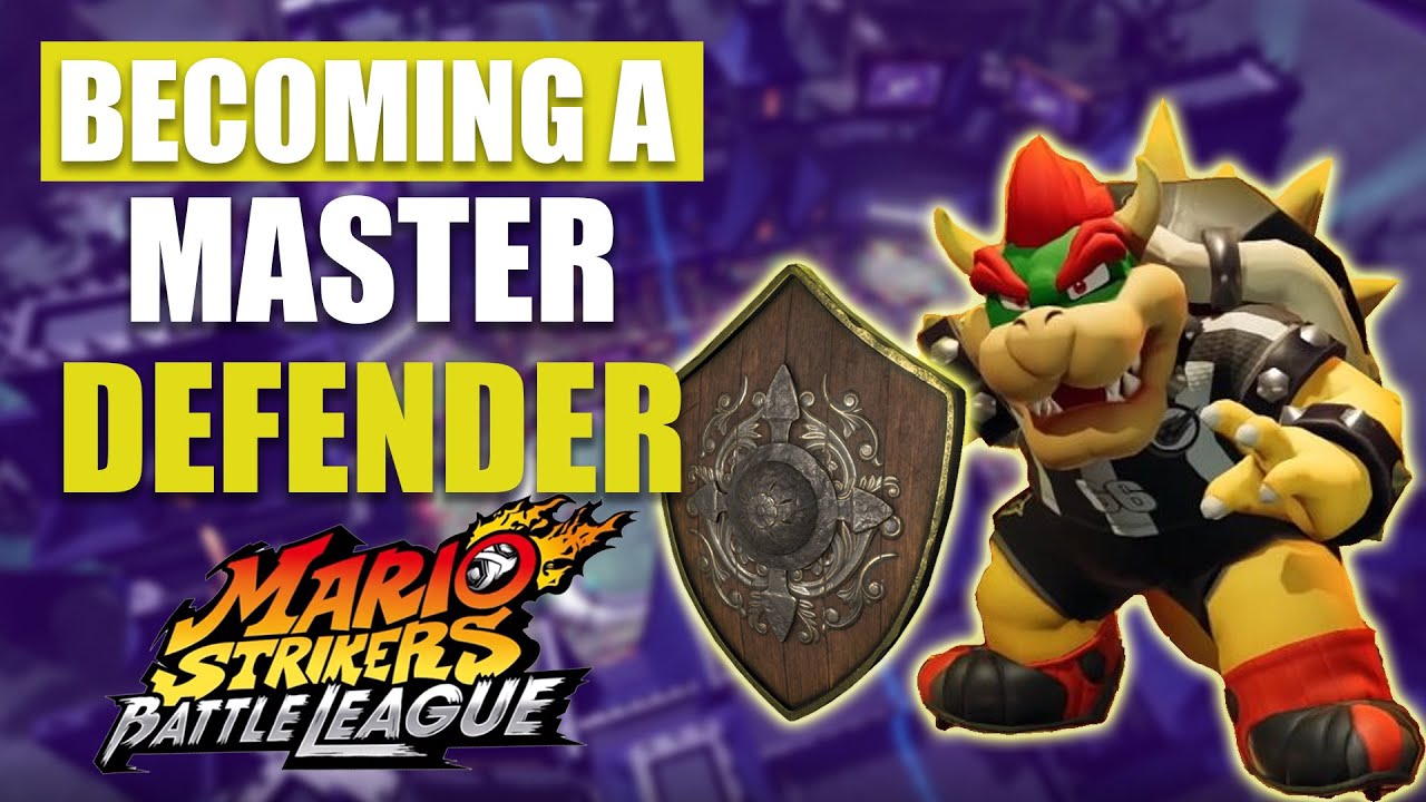 How to Be A MASTER Defender! | Mario Strikers Battle League
