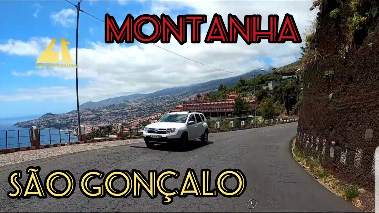 Da Cancela Pináculo Montanha São Gonçalo e Funchal Estradas da Madeira Driving car Despique Portugal