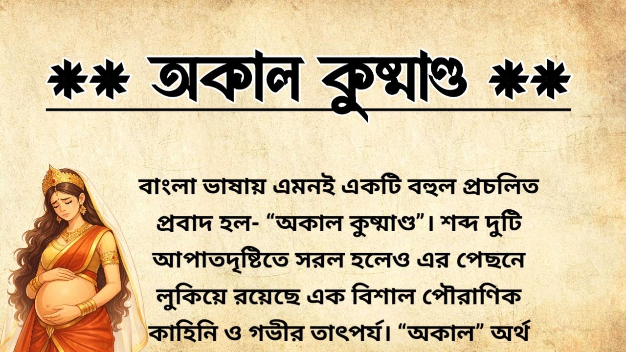 মহাভারতের অকাল কুষ্মাণ্ড কে ছিলেন? | Who Was Akal Kushmanda In Mahabharata?