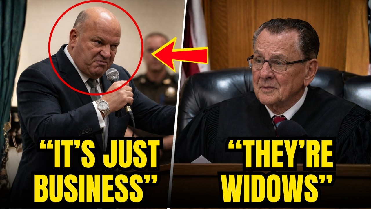 Greedy Banker Exposed in Court — Judge Delivers Powerful Justice for Defrauded Widows