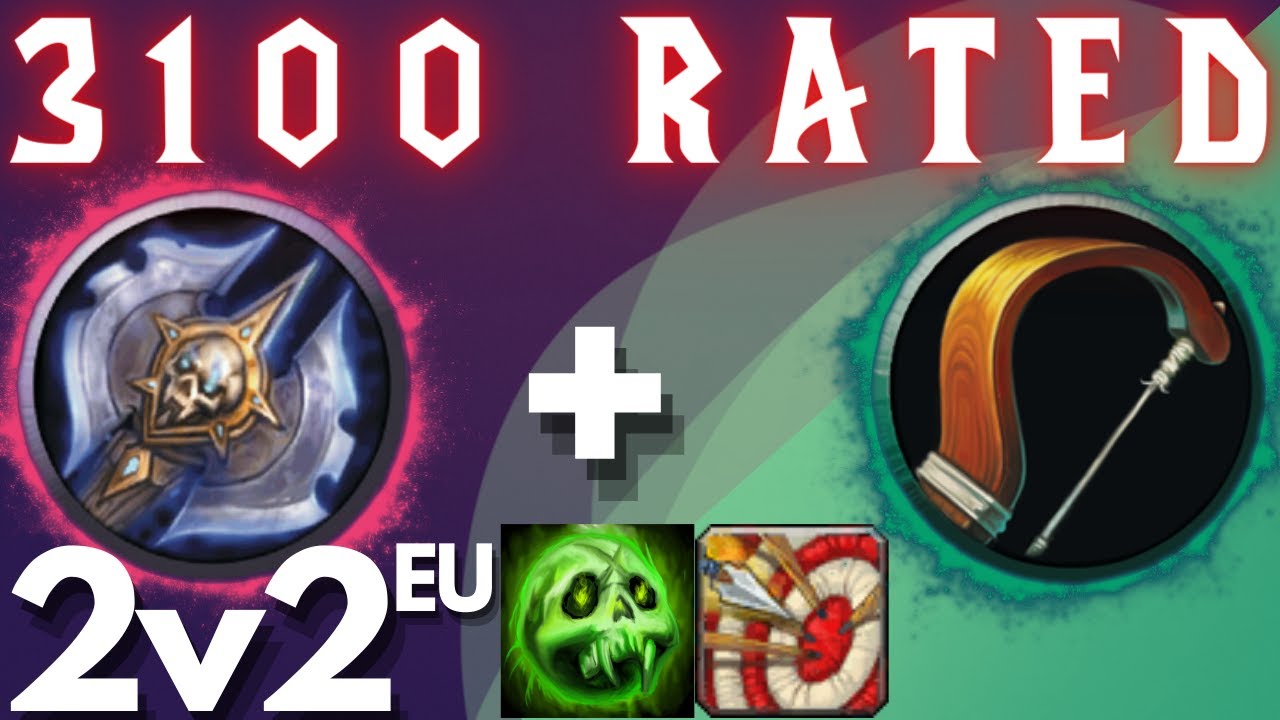 HIGHEST EVER - 3100+ RATED DK+Hunter 2v2 - WotLK Classic