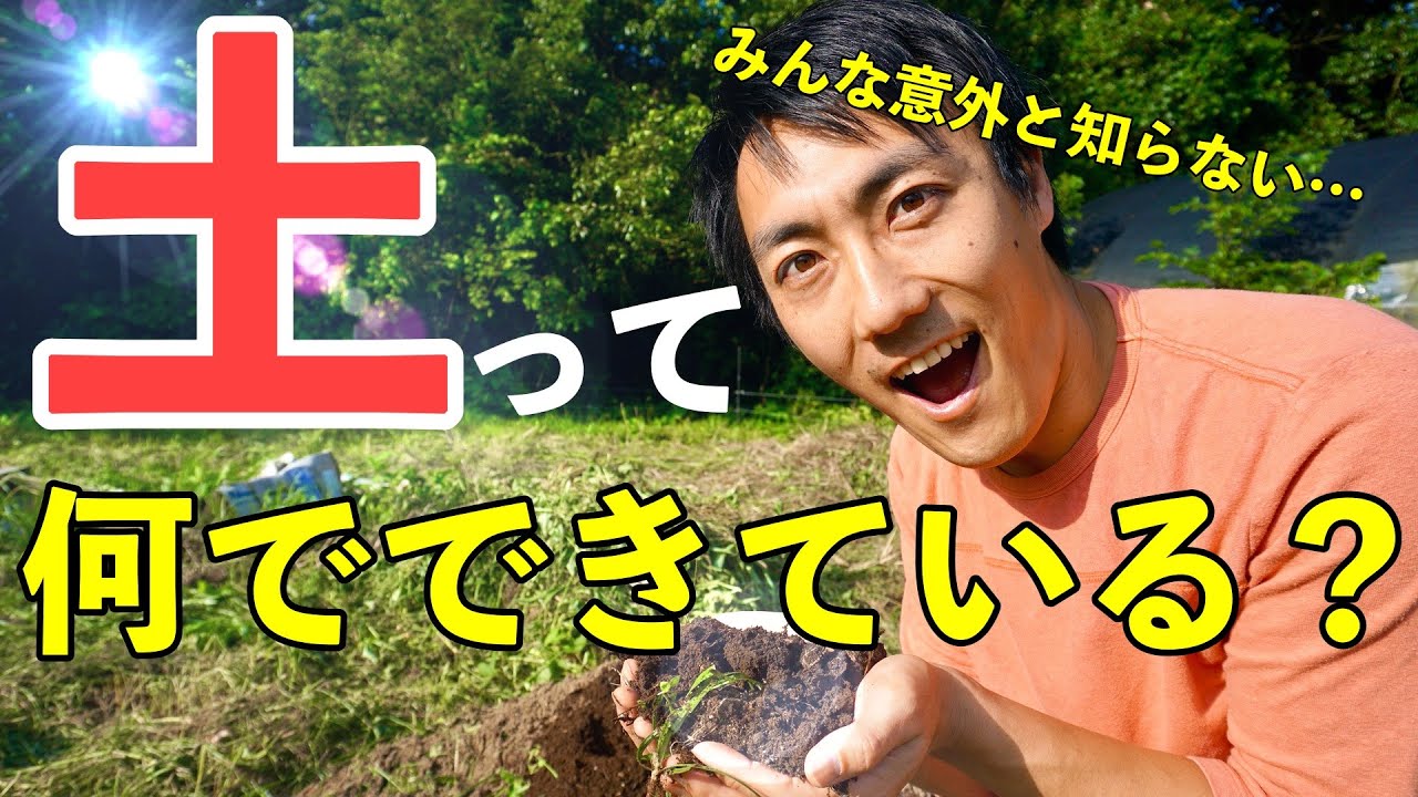 土は〇〇でできている！土が生まれた話から、土づくりの本質を見る！【自然農・パーマカルチャー】