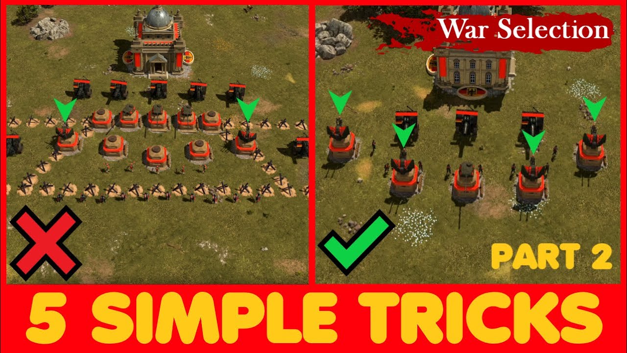 5 Simple War Selection tips part 2