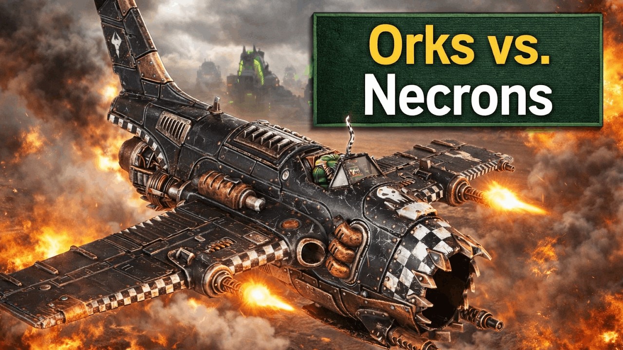 Learning Orks with Red Lagger | WH40k: Gladius – RoW 1v1