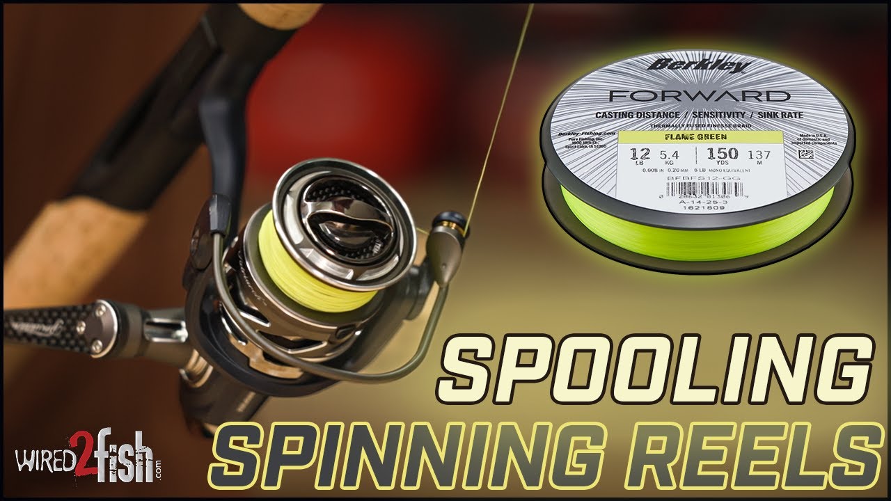 How to Spool a Spinning Reel with Braid