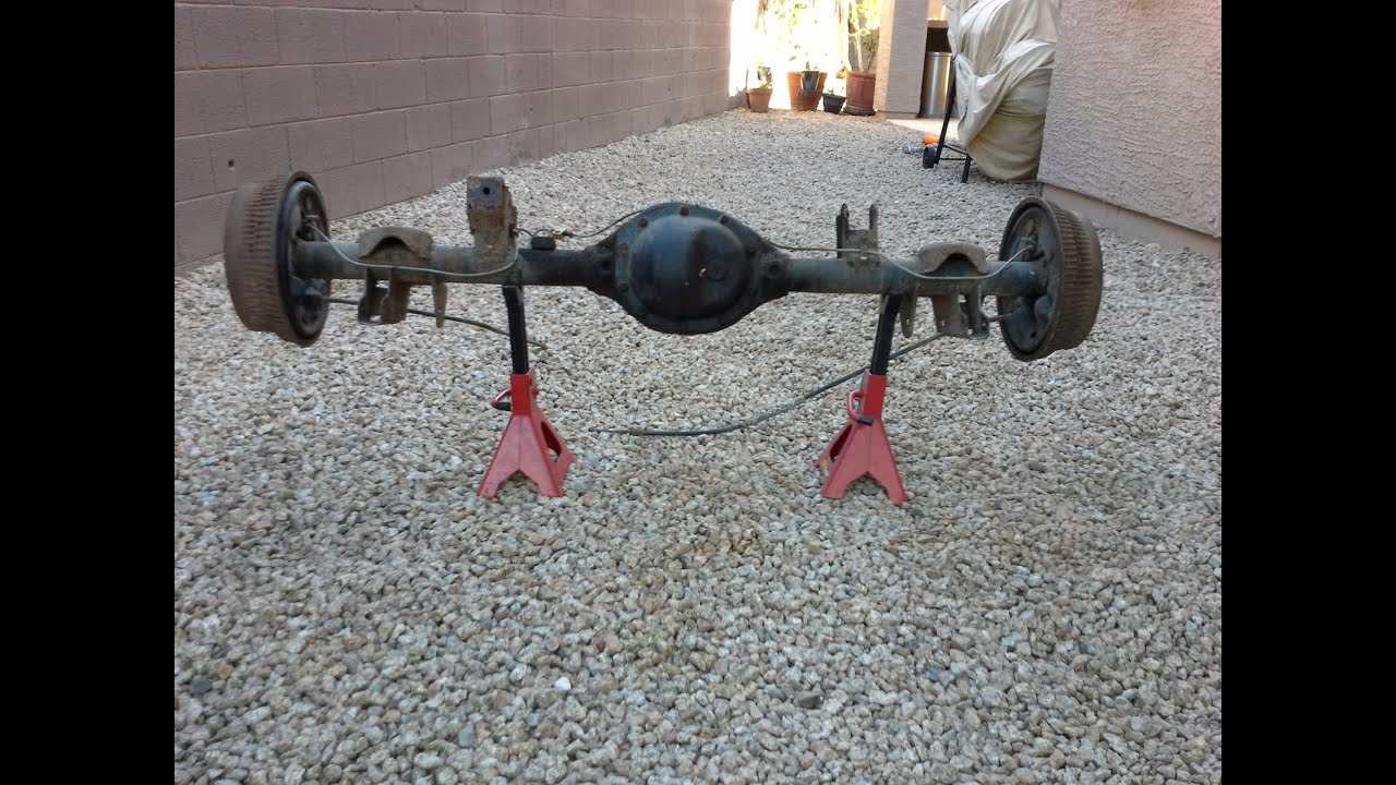 Разборка оси Dana 35