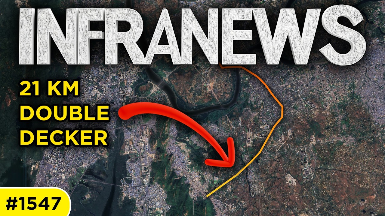 MMRDA Plans India’s Longest Double-Decker Flyover in Mumbai Region ! |  21 KILOMETERS