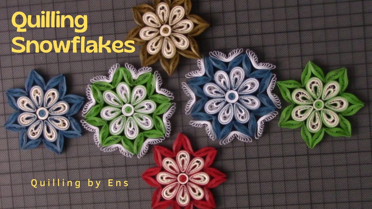 Quilling Snowflakes 