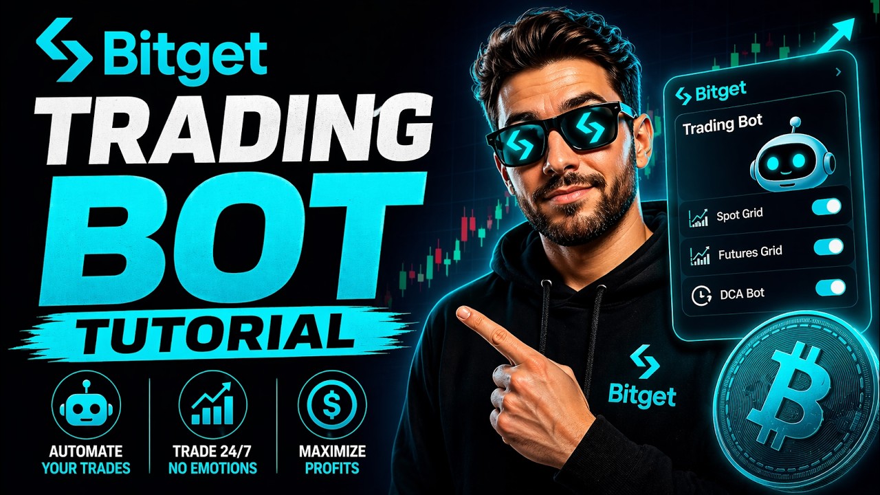 Bitget Trading Bot Tutorial | Spot, Futures Grid, DCA Bot