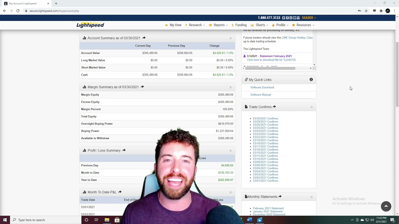 $250,000+ Day Trading in 3 Months! (Broker Statements)