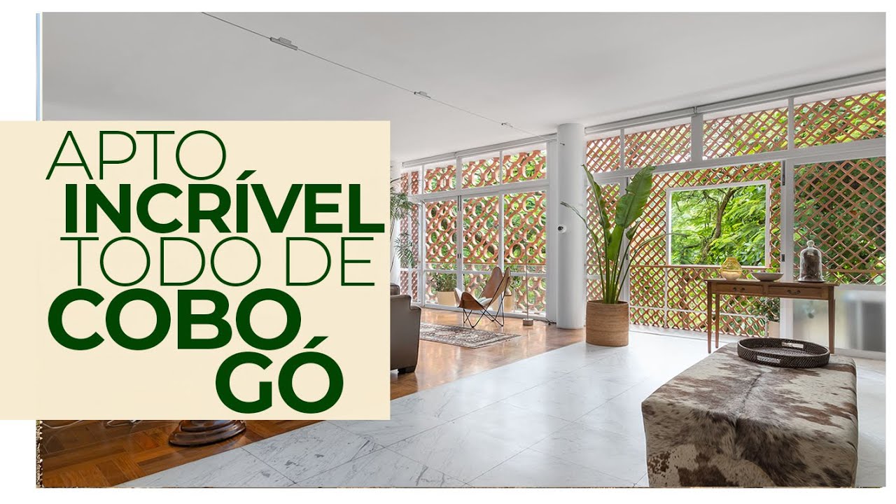 APTO TODO DE COBOGÓ DENTRO DE UM DOS EDIFÍCIOS DE ARQUITETURA MODERNISTA MAIS LINDOS DO BRASIL