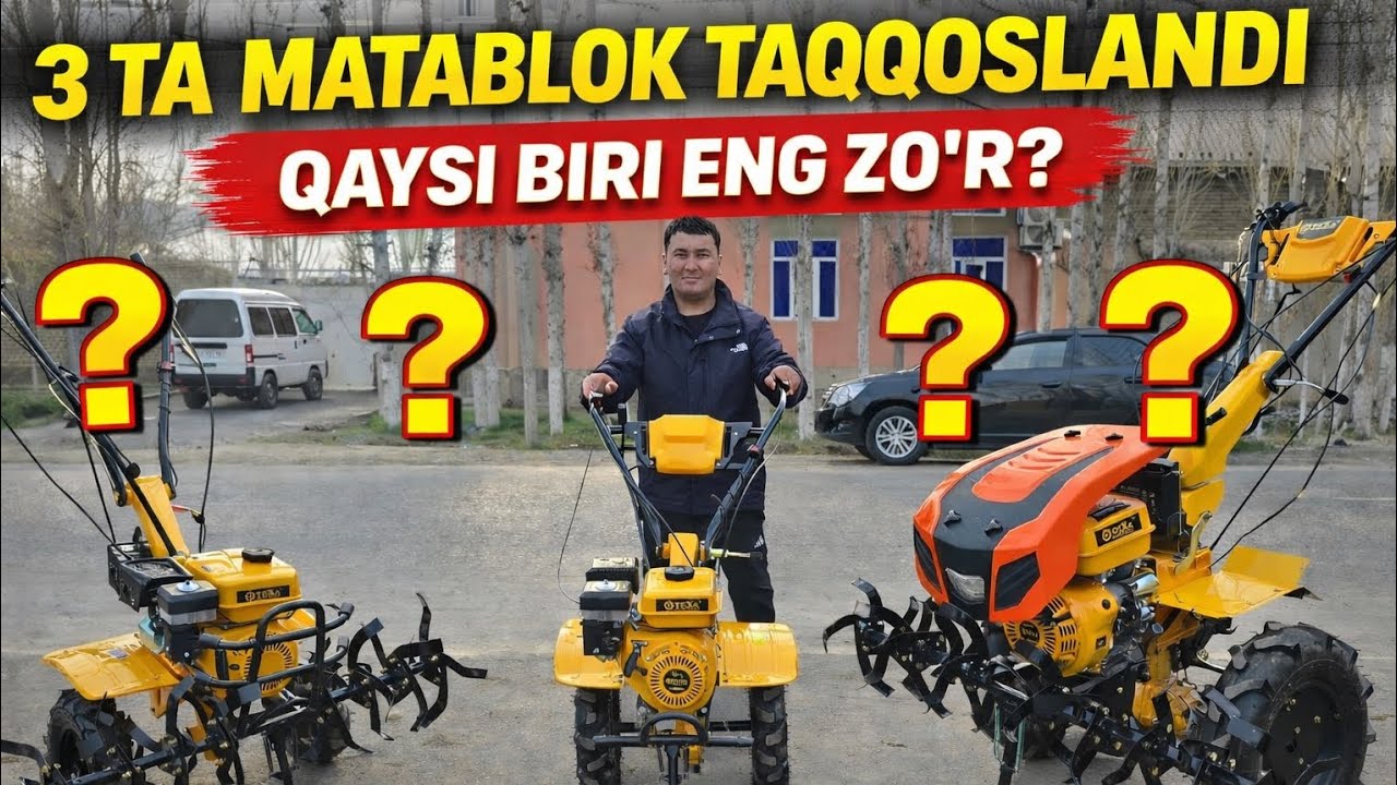 7 va 17 OTKUCHI  GIDRAVLIKALIK MATABLOKLAR NARXLARI, SATALITLIK MINI TRAKTR NARXLARI YER TEXA TEXO