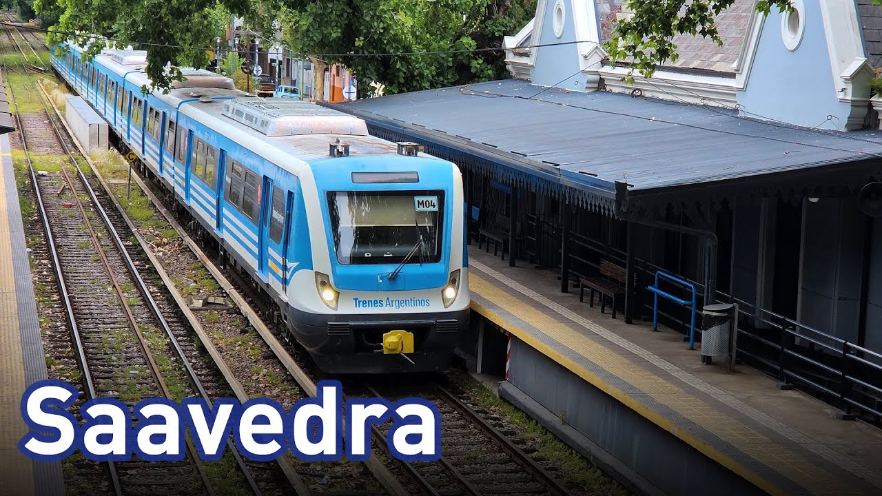 [Línea Mitre] Trenes en Saavedra