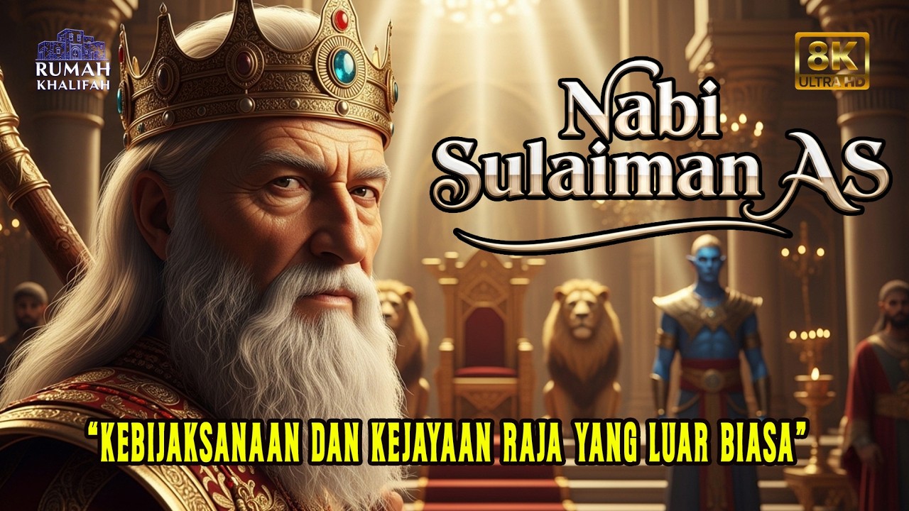 Kisah Nabi Sulaiman AS !!  Kebijaksanaan Sang Hakim Dan Kejayaan Tahta Raja Yang Luar Biasa!