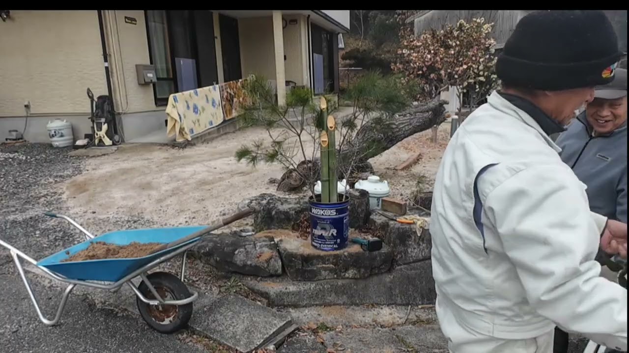 門松🎍を作ってもらいました‼️