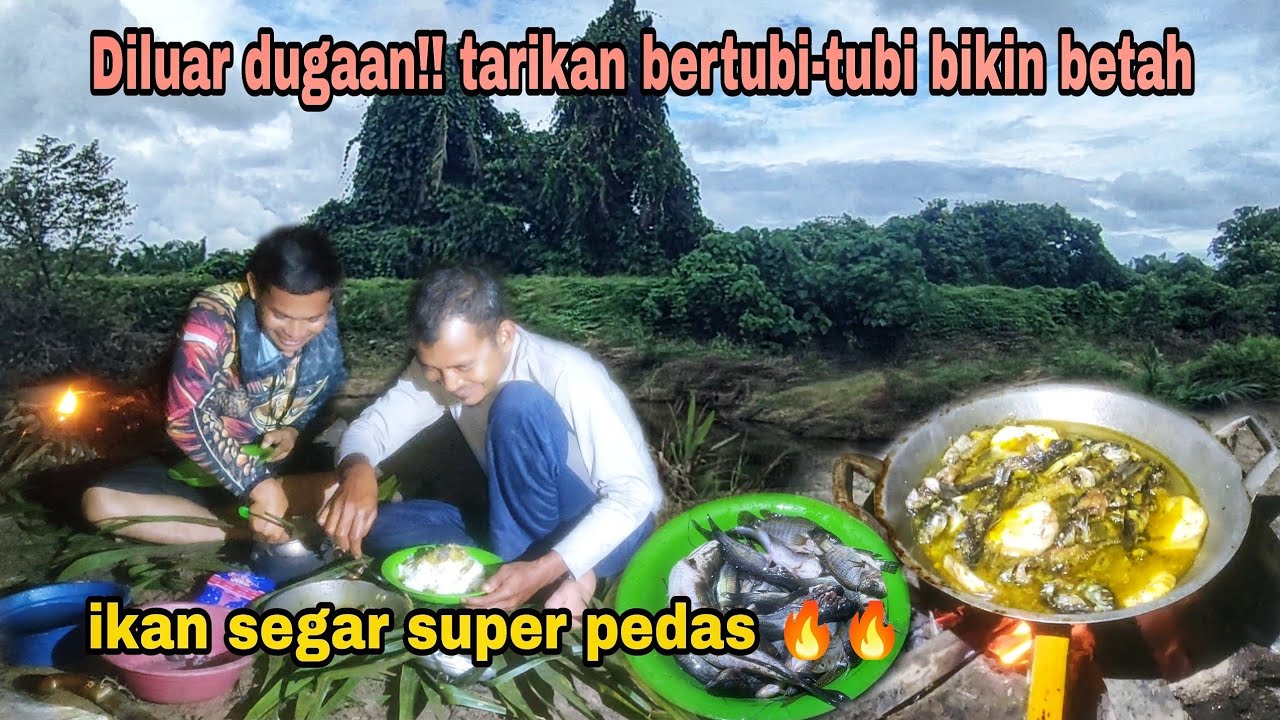 DILUAR DUGAAN!! TARIKAN BERTUBI-TUBI BIKIN BETAH | IKAN SEGAR SUPER PEDAS🔥🔥