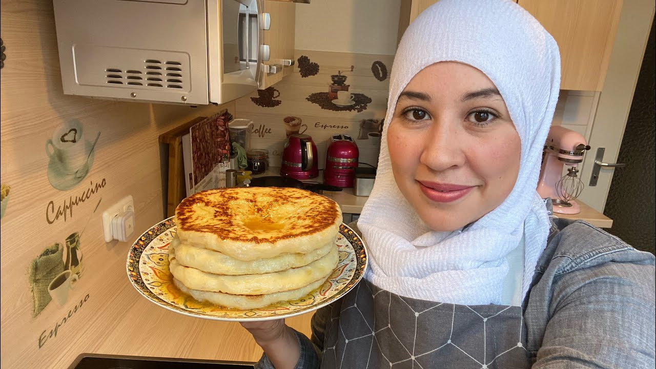 Bouchiyar/بوشيار(المخنفر) بالحليب على أصولو المغربية التقليدية رطب خفيف بحال السفنج 👌😍/Bouchiar