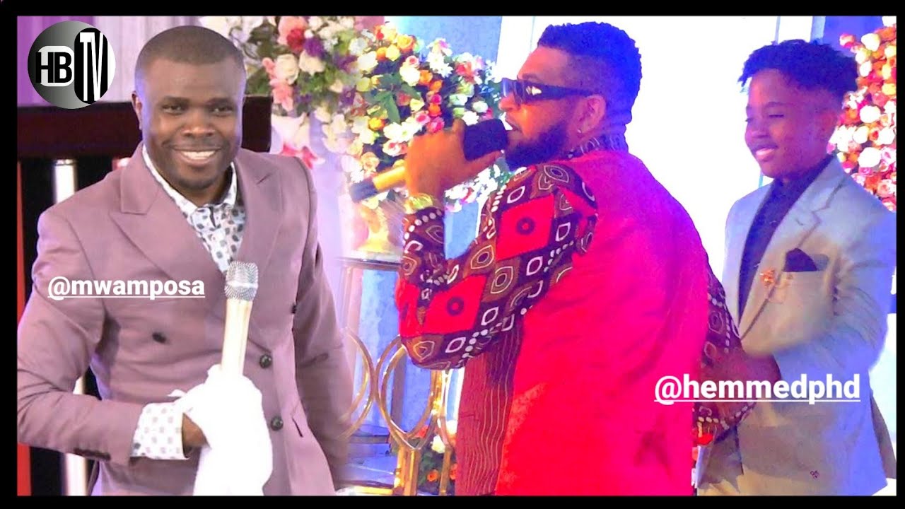 Noma! MWAMPOSA na HEMMED PHD kwenye BIRTHDAY ya MTOTO wa UWOYA.