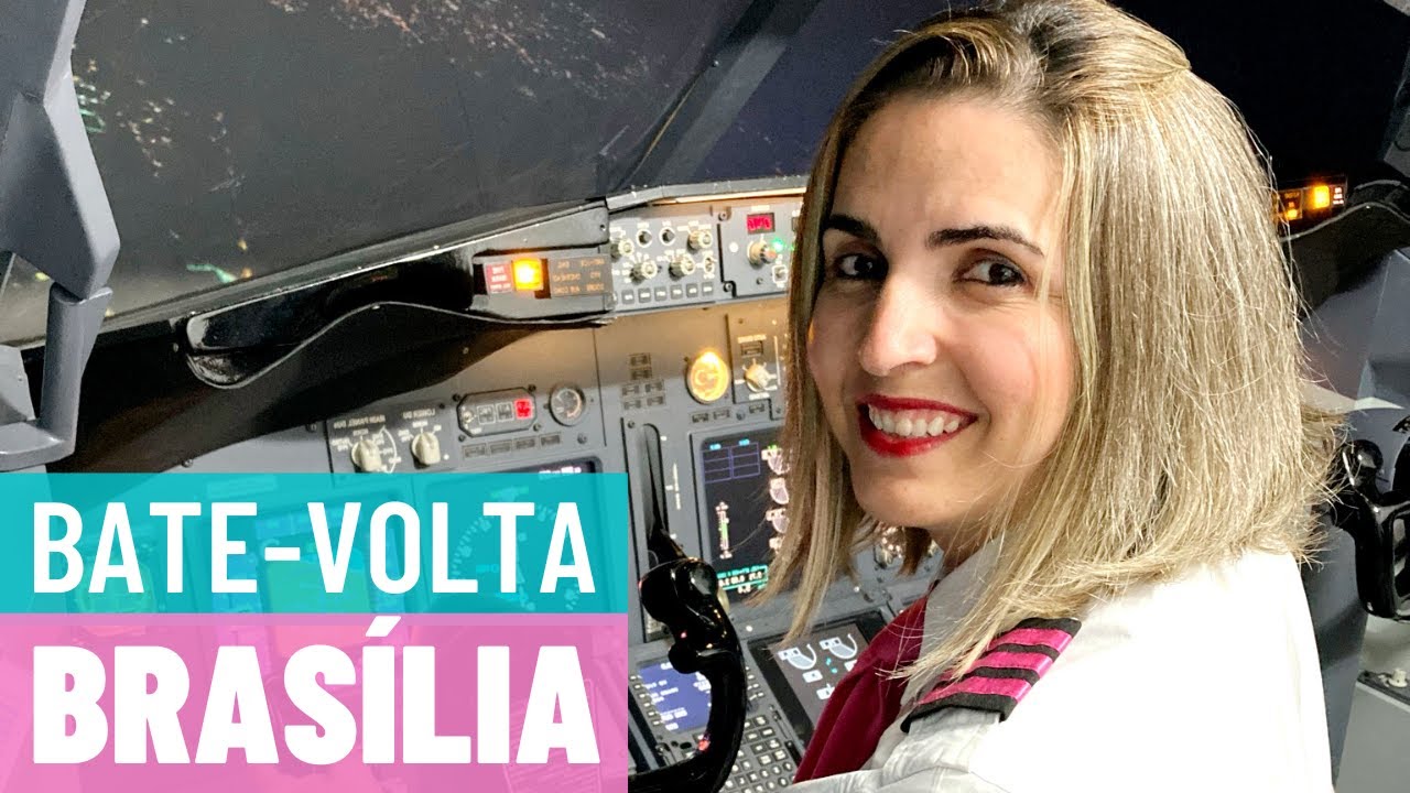 Rotina PILOTO de Linha Aérea. Bate e volta Brasília #113