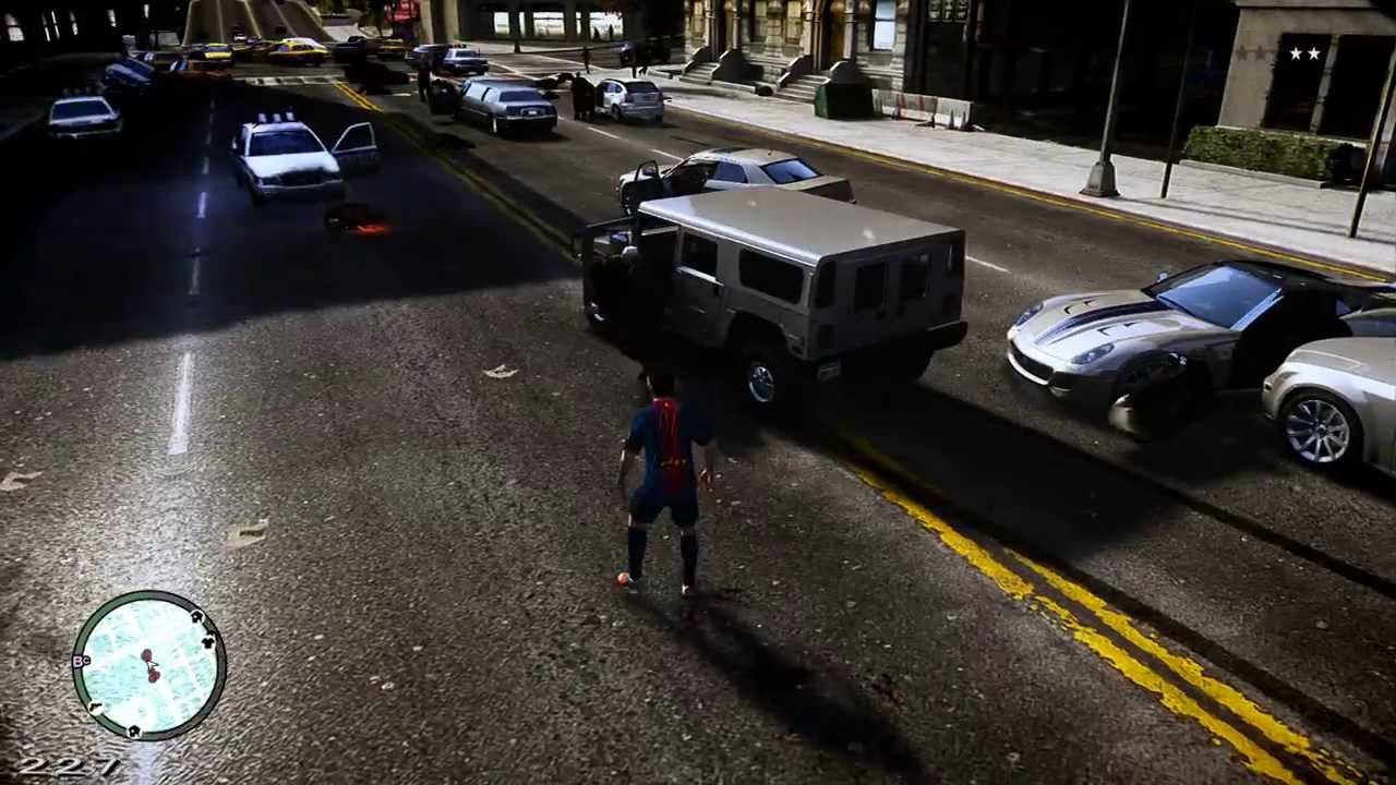 GTAIV 市民のクルマのブレーキを効かなくしてみたwww ALL CARS HAVE NO BRAKES