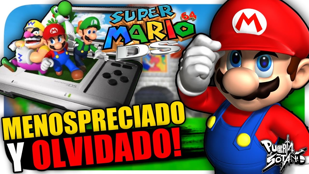 Super Mario 64 DS es un juego DEMASIADO MENOSPRECIADO! Opacado por la INMENSA SOMBRA del Original