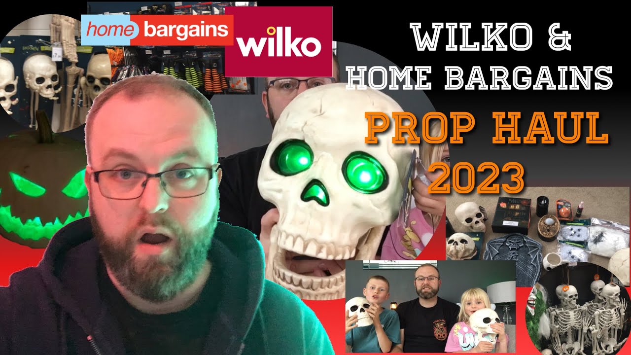 Halloween Prop Haul 2023 | Wilko & Home Bargains