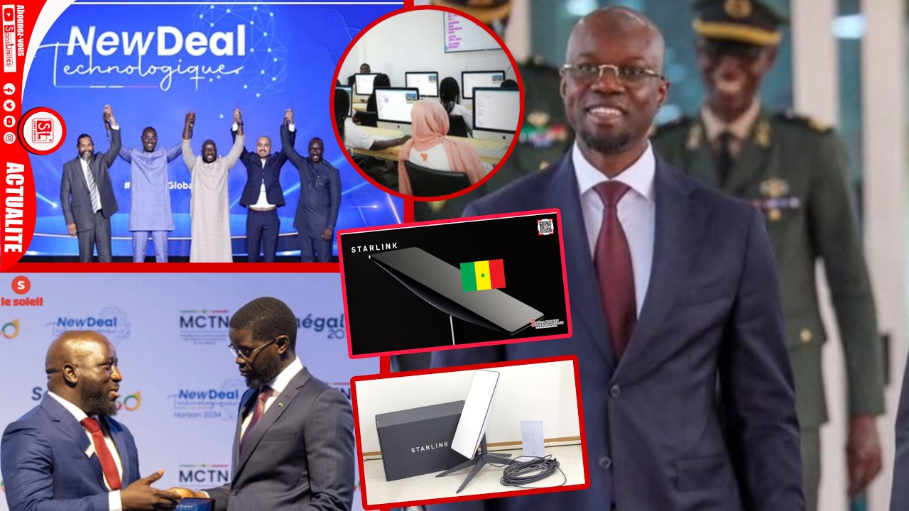 Direct : Ousmane SONKO au CICAD pour le lancement des projets structurants du new deal technologique