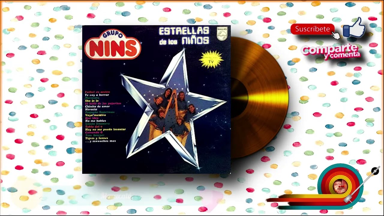 Grupo Nins - Estrellas de los niños  (LP COMPLETO)
