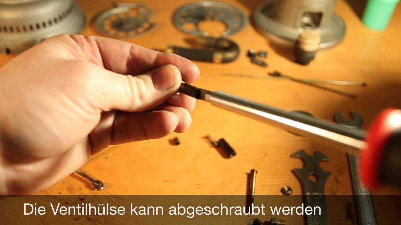 Zerlegen einer Petromax