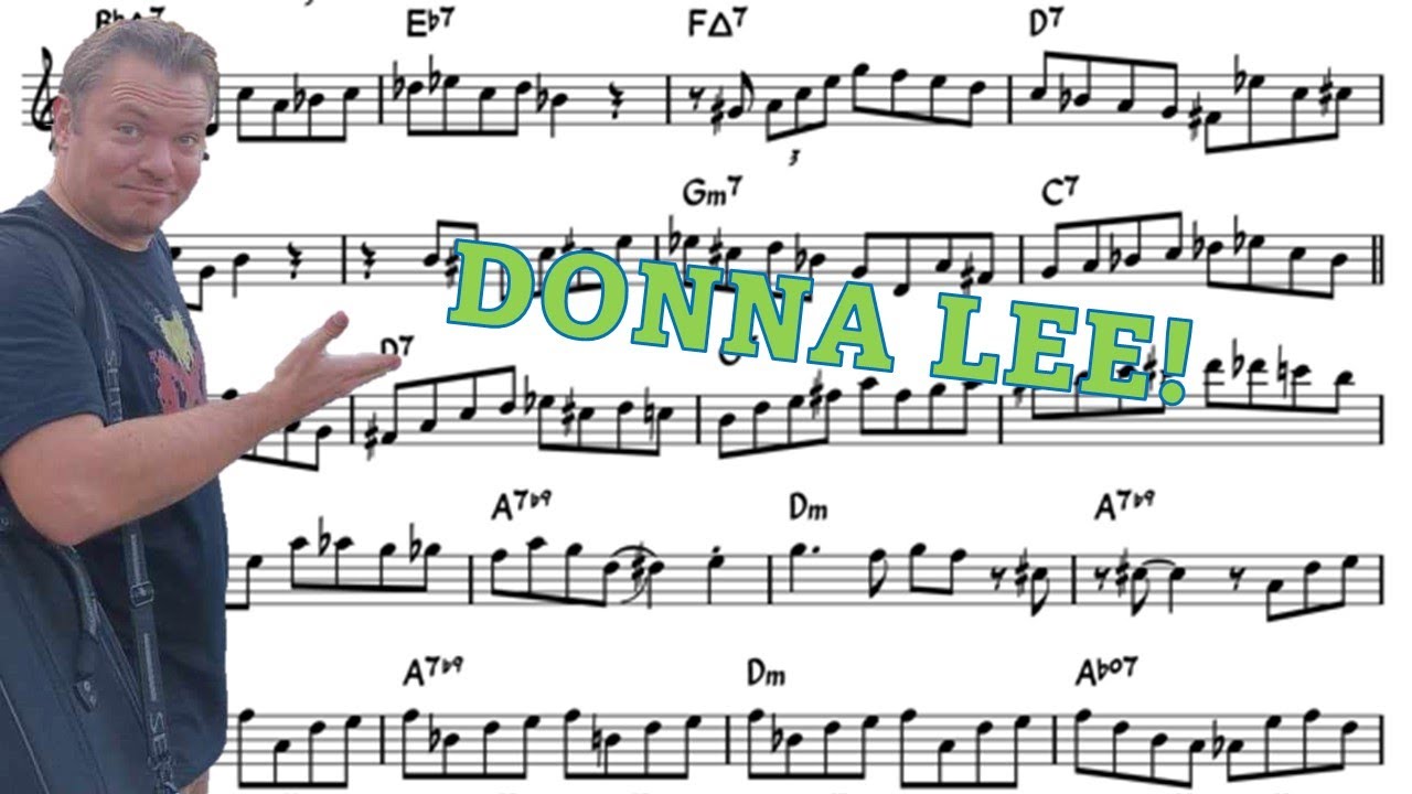 Baptiste Herbin on Donna Lee/Indiana - Eb Transcription