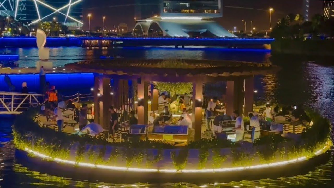 Bahrain Bay Night View One Of The Best and Luxurious Area In Bahrain 🇧🇭