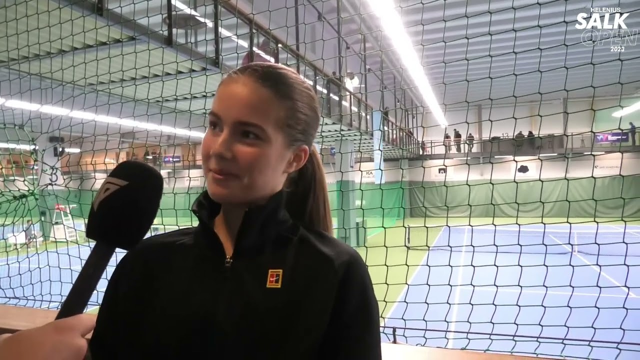 Iva Marinkovic: ”Alltid kul att variera spelet!” - Salk Open 2023