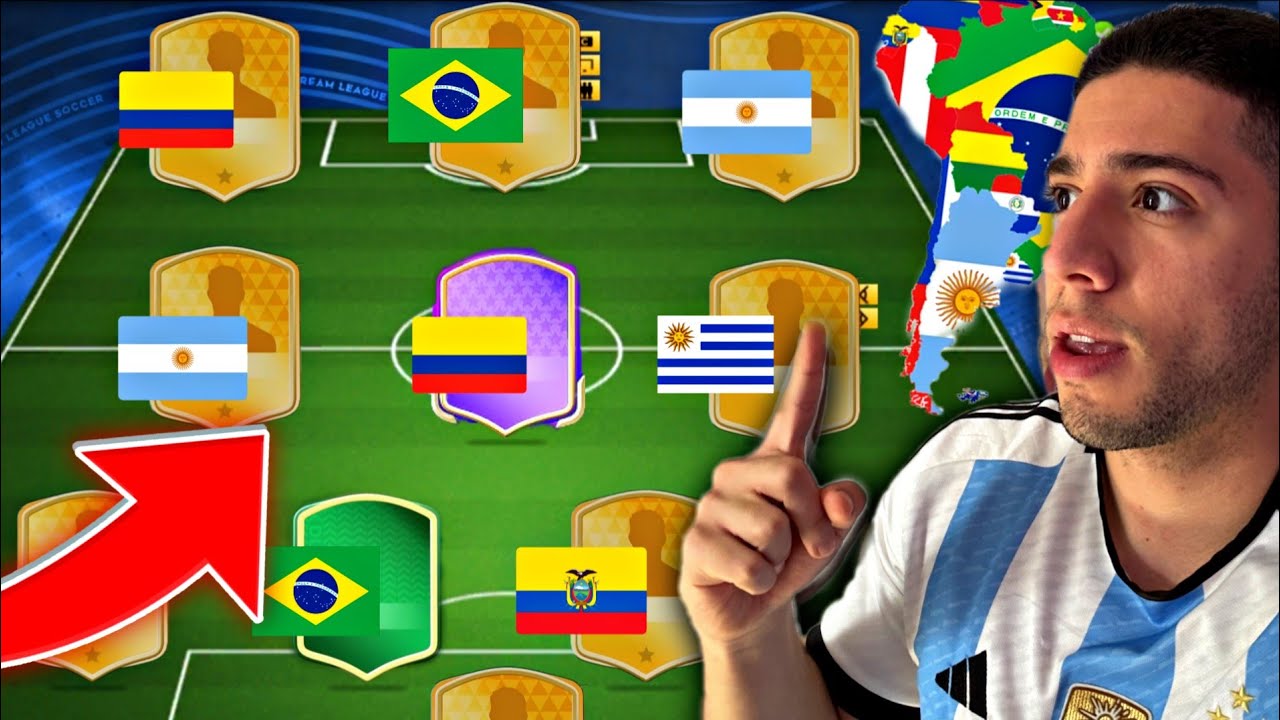 CREAMOS EL MEJOR ONCE DE SUR AMÉRICA EN DLS26 🌎🏆🇨🇴🇦🇷🇧🇷