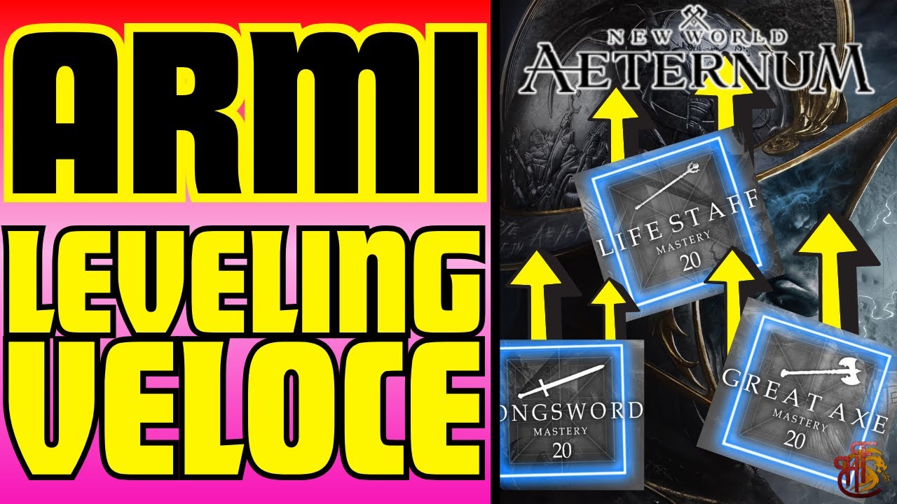 Farm XP Armi al Max in New World Aeternum