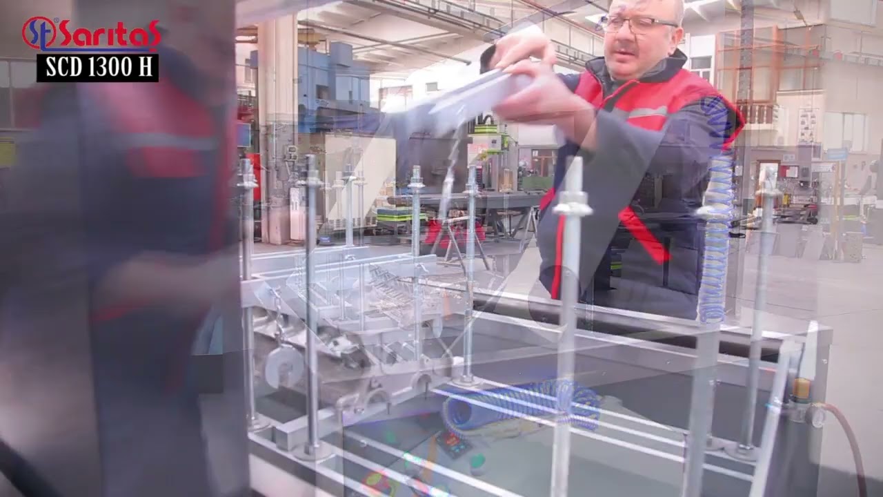 SCD 1300 H HYDRAULIC CYLINDER HEAD CRACK TEST MACHINE