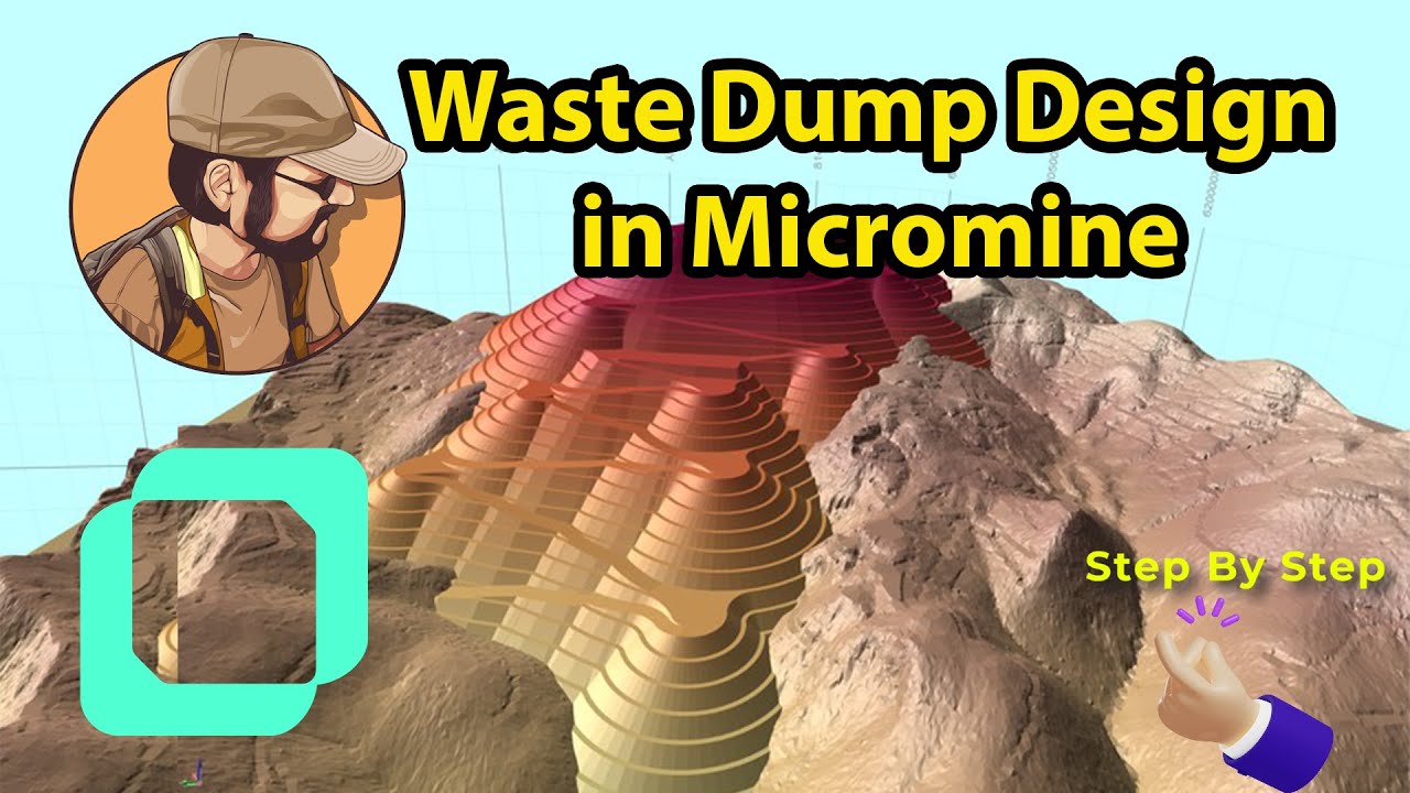 Micromine Waste Dump Design ( Step by Step )