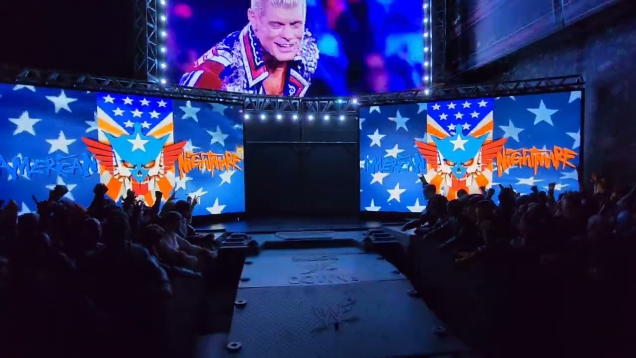 Cody Rhodes Stage Entrance Sample
