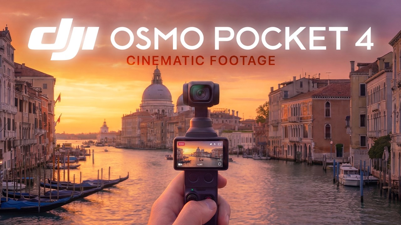 DJI Pocket 4 - VENICE | Cinematic Footage