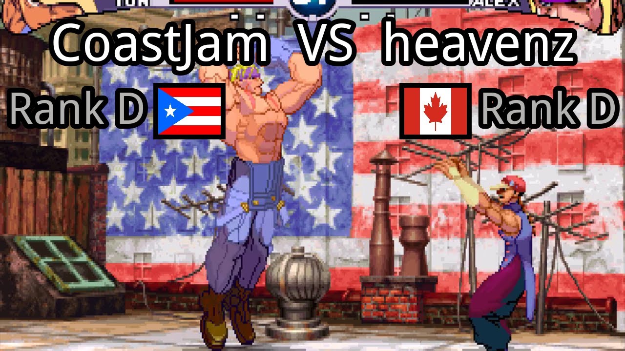 Street Fighter III 2nd Impact: Giant Attack: CoastJam (PR, Rank D)  vs heavenz (CA, Rank D)