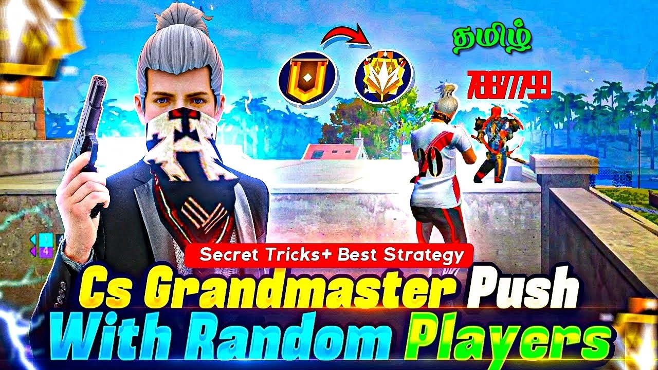 🎯 Free Fire CS Rank Push with Randoms 😱 | Tamil Tips & Tricks 💥