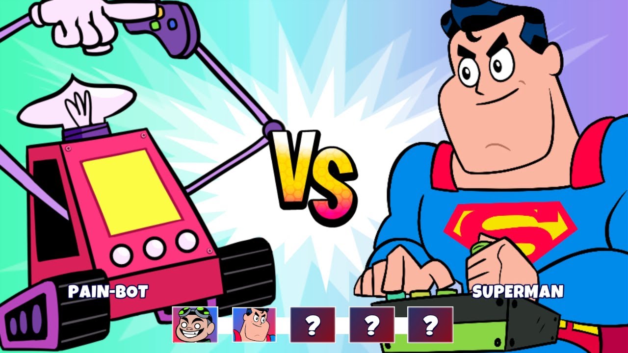 Teen Titans Go: Jump Jousts 2 - All Pain, All Gain For Pain-Bot (CN Games)