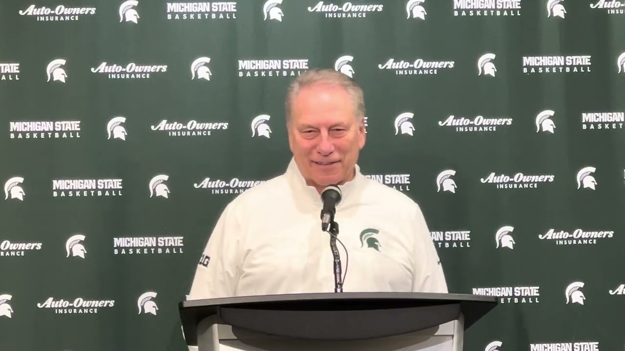 Tom Izzo | Postgame | Michigan State 91, Rutgers 87 | Senior Night | Michigan State Basketball
