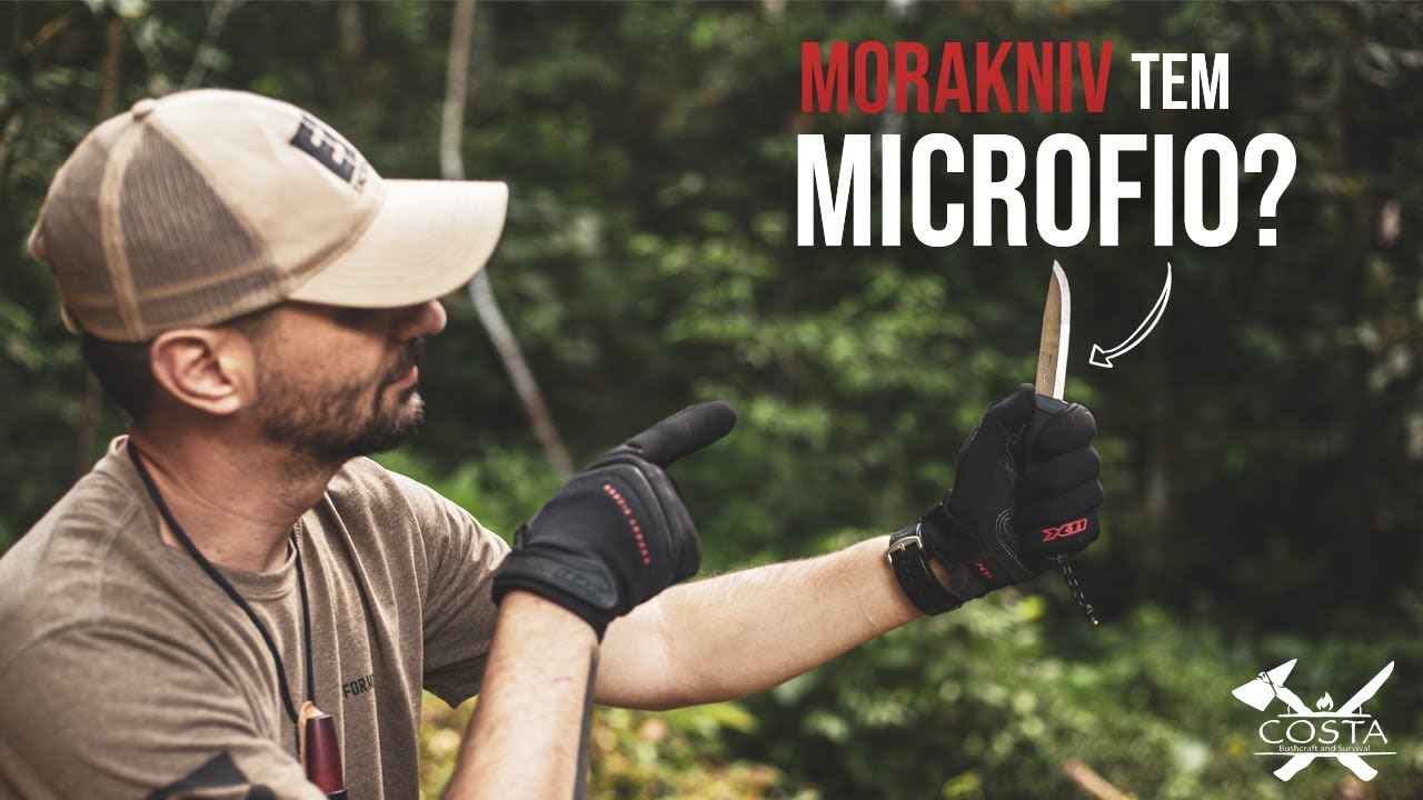 FACA MORAKNIV TEM MICROFIO ?