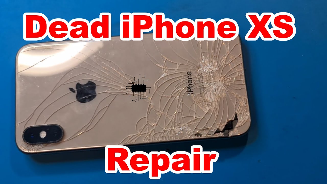 Dead iPhone XS - no boot, no charging after hard drop - repair .