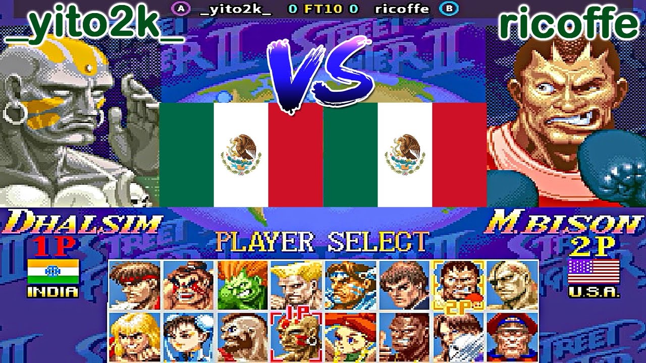 Super Street Fighter II X: Grand Master Challenge - _yito2k_ vs ricoffe FT10