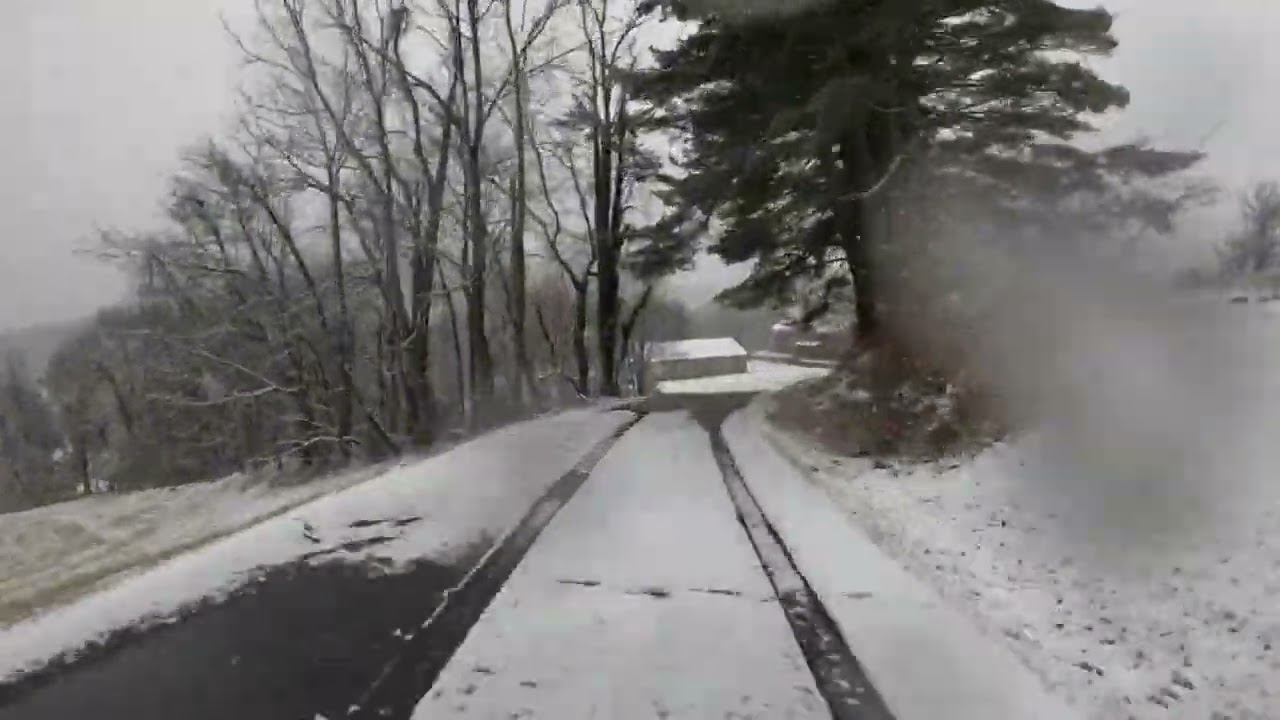 Independence Virginia - Snowy Drive