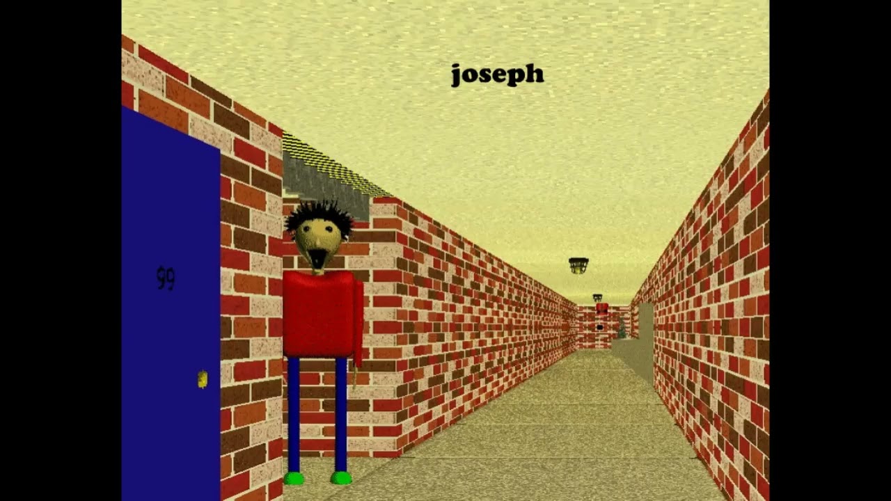 Joseph Scream - Baldi's Basics +: Joseph Is Real