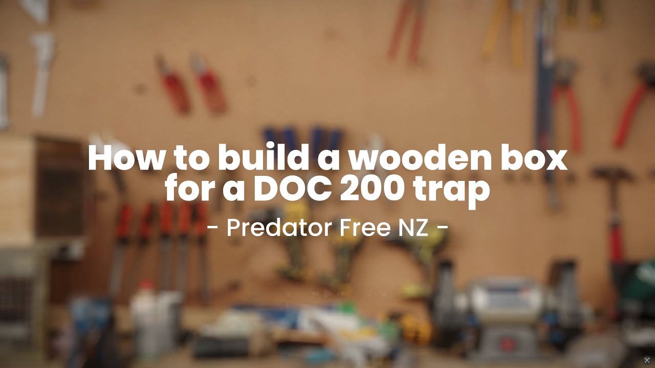 How to build a wooden box for a DOC 200