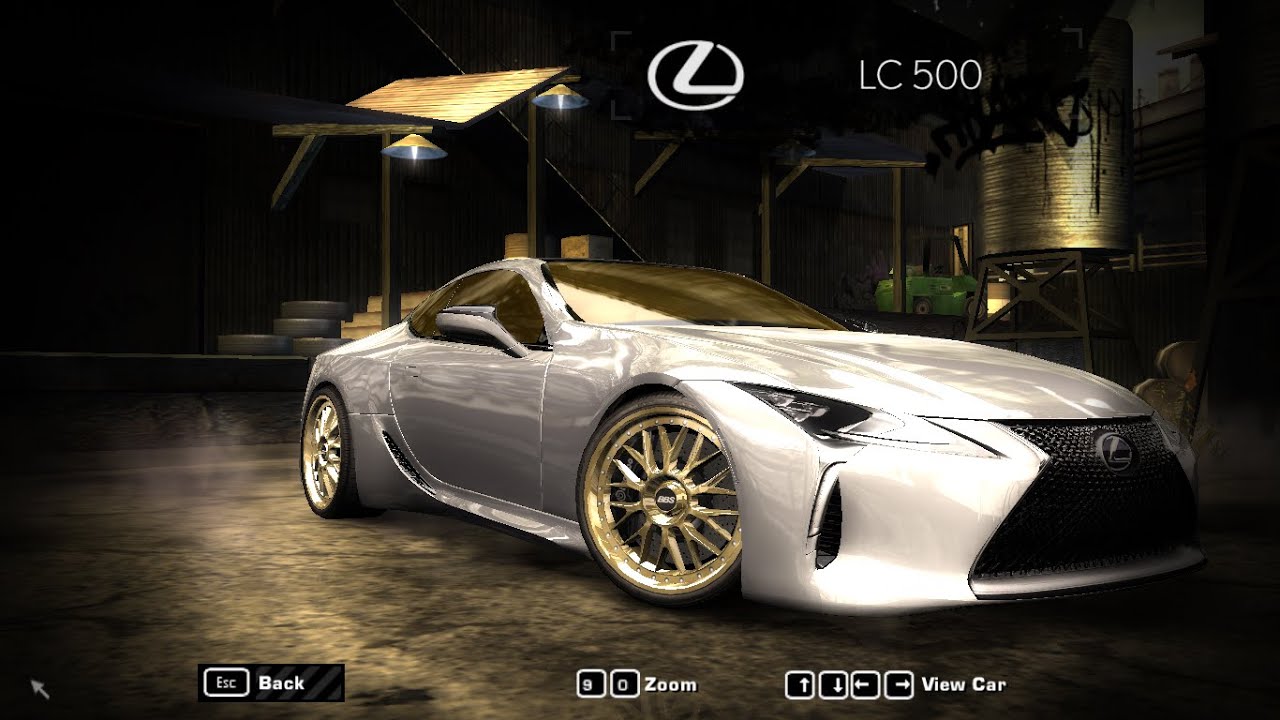 nfs most wanted  - 2017 Lexus LC 500 Mod Gameplay